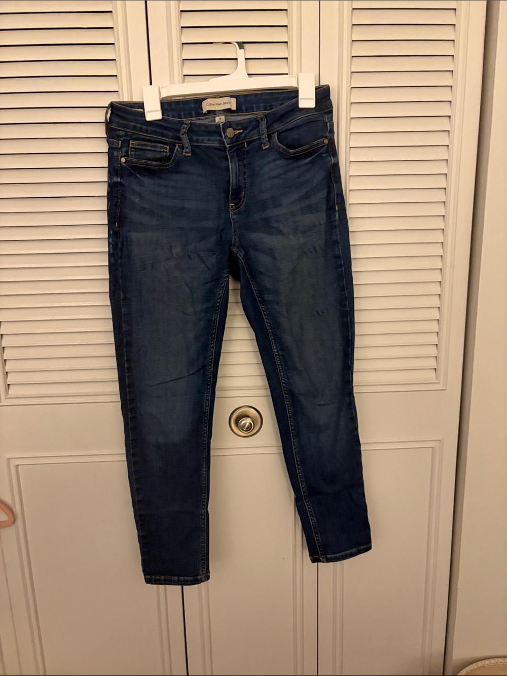 Calvin Klein Jeans Women's Dark Blue Skinny Jeans